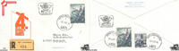 Österreich Österreich FDC 1975 - 2 S - 4. Inter. Seilbahnkongress - Ortsersttag 4825 Gosauschmied - Reko -