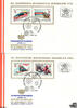 Österreich Österreich FDC 1975 - 12. Olympischen Winterspiele Innsbruck - Satz (4 W.) - 2 Kuverts -