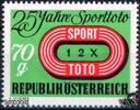 Österreich Österreich ** 1974 - 70 Gr. - 25 Jahre Sporttoto -