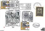 Österreich FDC 2000 , ATS 7,00 - 150 Jahre Österreichische Briefmarke - E.-K. SStp. 1150 Wien, 1450 Wien-Austria Center, OT.St -