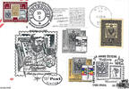 Österreich FDC 2000 , ATS 7,00 - 150 Jahre Österreichische Briefmarke - E.-K. SStp. 1150 Wien, 1450 Wien-Austria Center, OT.St -