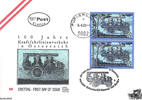 Österreich FDC 2000 - 9 S 100 Jahre Inbetriebnahme der ersten Kraftfahrlinie in Österreich - E.-K. SStp. 3003 Gablitz, OT.Stp. -