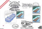 Österreich FDC 2000 - 7 S Volksbrauchtum und volkskundliche Kostbarkeiten - E.-K. SStp. 9771 Berg im Drautal, 1150 Wien, W.Stp. -