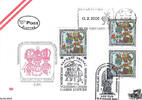 Österreich FDC 2000, ATS 6,50 - Schleicherlaufen Telfs - E.-K. SStp. 6410 Telfs, 1150 Wien, W.Stp. 6410 Telfs -