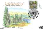 Österreich FDC 2001 - 7 S Volksbrauchtum und volkskundliche Kostbarkeiten - SStp. Jubiläumsbrief nummeriert (Aufl.: 1000 Stk.) -