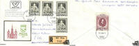 Österreich Österreich FDC 1980 - 2,50 S - Kongress der benedikt. Orden Österreichs - Reko - Kombination -