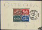 Deutsches Reich 1935 o, Bl. 3 -OSTROPA -