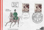 Österreich Österreich FDC 1980 - 2,50 S - 150 Jahre Zollwache - E.-K. Zollw.-SStp. 4780 Schärding und OT.Stp. 4010 Linz -