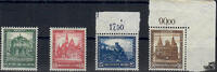 Deutsches Reich * 1931, 8+4 bis 50+40 Pfg - Nothilfe II. -