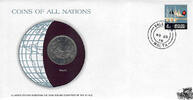 Malta Numisbrief - Malta, Coin of all Nations -