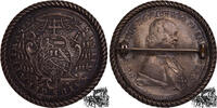 1/2 Taler 1757 Salzburg - Brosche f.vz.