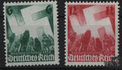 Deutsches Reich - Nr. 632 o Reichparteitag Nürnberg -