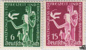 Deutsches Reich - Nr. 622 o Weltkongress für Freizeit und Erholung Hamburg -