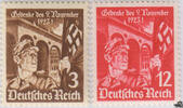 Deutsches Reich - Nr. 598 o 12. Jahrestag des Marsches zur Feldherrenhalle -