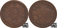 Schweiz  2 Rappen 1851 A f.ss