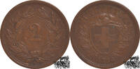 Schweiz 2 Rappen 2 Rappen 1886 B -