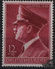 Deutsches Reich - Nr. 813 ** 53. Geburtstag von Adolf Hitler -