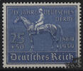 Deutsches Reich - Nr. 698 o 70 Jahre Deutsches Derby -