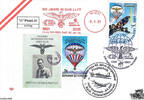Österreich FDC 2001 - S 7,00 - Österr. Aero-Club - E.-K. SStp. 7000 Eisenstadt, AbsFreistp. und Vignette -