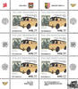 Österreich 2024 ** - 6 x € 4,45+2,23 - Tag der Briefmarke 2024 -