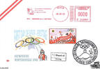 Österreich Österreich 2002 FDC - € 0,73 - Olympische Winterspiele 2002 - E.-K. SStp. 1150 Wien und Abs.Freistempel Wien -