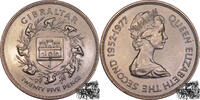 25 Pence 25 Pence 1977 - GB, Silberjubiläum -