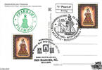 Österreich FDC 2001 - 7 S - Weihnachten 2001 - E.-K. SStp. 5532 Filzmoos, 2620 Neunkirchen und Pfarrstempel -