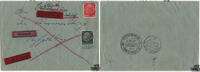 3. Reich - Nr. 518+525 MiF Hindenburg Rohrpost Berlin -