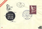 Österreich Österreich FDC 1952 - 1,50 Schilling + 35 Groschen - Tag der Briefmarke -