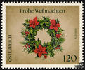 Österreich 2024 o - € 1,20 - Weihnachtskranz -