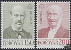 Dänemark Färöer 1980 ** - EUROPA, Persönlichkeiten -