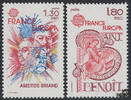 Frankreich Frankreich 1980 ** - EUROPA, Persönlichkeiten -
