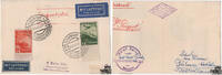 Österreich Österreich 1. Republik - Nr. 599+600 Flugpost 1935 -