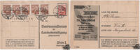 Österreich Österreich 1. Republik - Nr. 568+574 Volkstrachten auf Flieger-Spendenkarte -