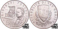 San Marino 5 Euro 5 Euro 2012 - San Marino, Pascoli -