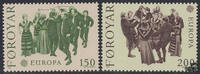 Dänemark Färöer 1981 ** - EUROPA, Folklore -