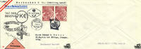Österreich Österreich Brief 1949 - 2 x 60+15 Gr - Tag der Briefmarke 1949 - Kombination -