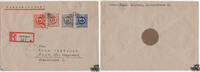 Österreich - Nr. 698, 699, 703, 707 Posthornserie, Besatzungszone 1945 -