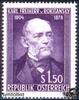 Österreich Österreich 1954 ** - 1,50 S - 150. Geburtstag von Karl Freiherr von Rokitansky -