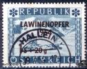 Österreich Österreich o 1954 - 1 S + 20 Gr - Lawinenopfer -