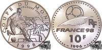 10 Francs Francs 10 Francs 1996 - Fussball WM 98, Uruguay -