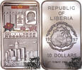 10 Dollar 1997 Liberien 10 Dollar 1997 - Return of Hong Kong to China PP