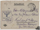 Beleg Feldpost 2. Weltkrieg - siehe Scan -