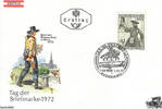 Österreich Österreich FDC 1972 - 4 + 1 S - Tag der Breifmarke 1972 -