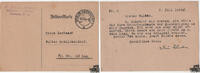 Beleg Feldpost 2. Weltkrieg - FP Nr. 29580 Schallmessung Beobachtungs-Abteilung