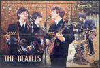 Mongolei Mongolei 2013 ** - 500-1000 T - The Beatles - Satz - Block -