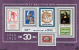 Ungarn 1975 ** - 10 Ft - Die erfolgreichsten ungarischen Briefmarken der letzten 30 Jahre - Block -