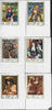 Vereinigte Arabische Emirate Ajman 1967 ** - 0,35-2 R - Gemälde von Pierre-Auguste Renoir und Hendrick Terbrugghen - Satz -