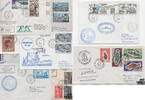 Frankreich Sammlung Französische Gebiete in der Antarktis / Polarforschung - ca. 100 Belege / FDC -