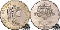 100 France 1989 Frankreich 100 Francs 1989 - Frankreich, Menschenrechte stplfr.